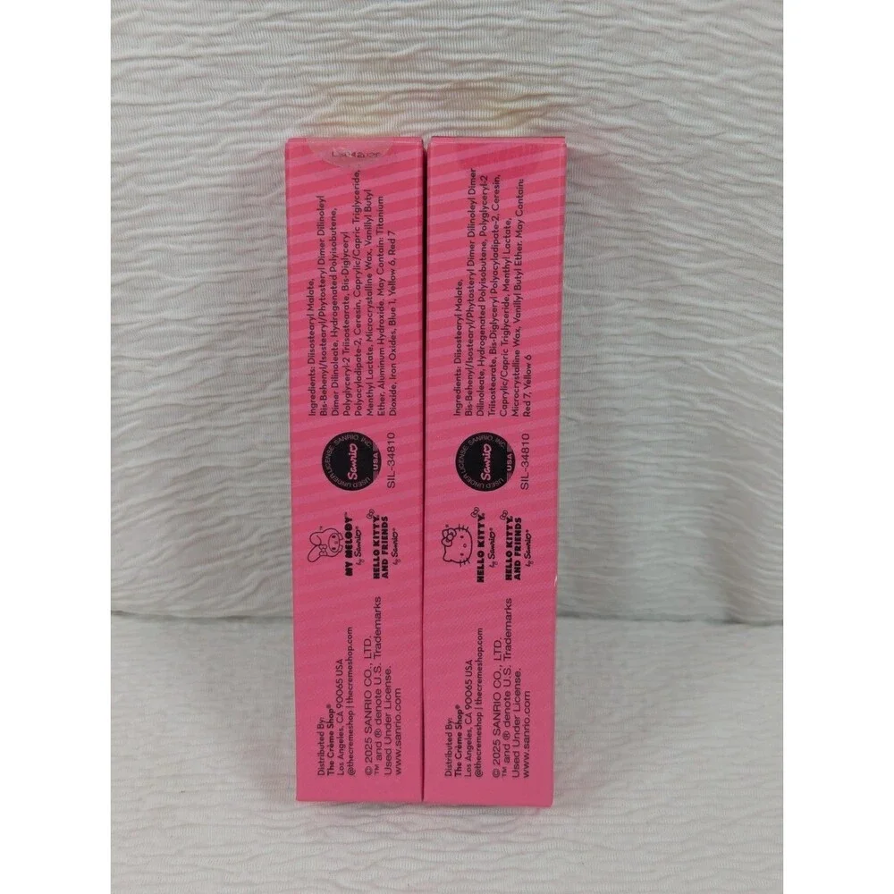 The Creme Shop - Hello Kitty - Glassy Kiss Lip Plumping Stick - 2 Pack